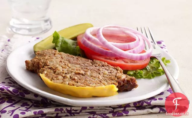 Polpettone di Cheeseburger a cottura lenta