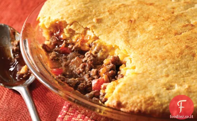 BBQ Manzo-Cornbread Pie