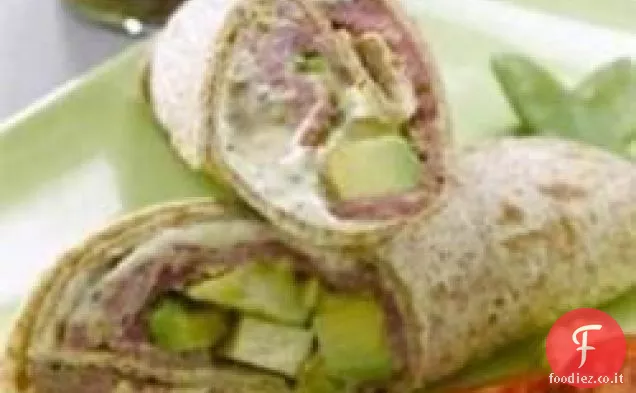 Roast Beef Wraps con Senape Maille® Old Style