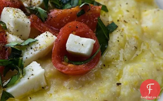 Polenta Con Pomodoro e Mozzarella
