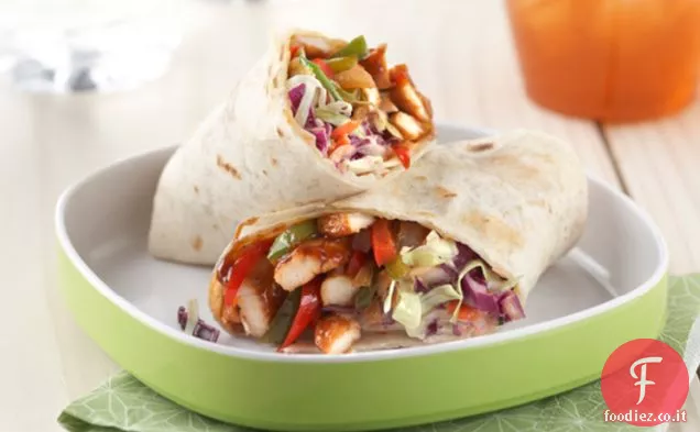 Roll-up di pollo BBQ