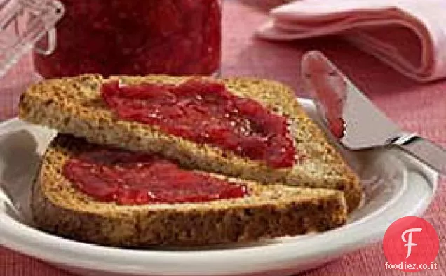 SICURO.JELL per meno o senza zucchero necessario-Red Raspberry Freezer Jam