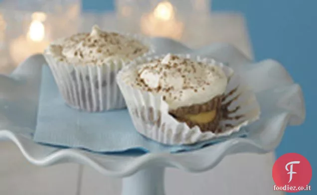 No cuocere Cupcakes crema al cioccolato