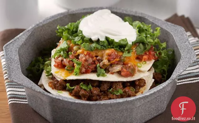 Facile a strati Taco Pie
