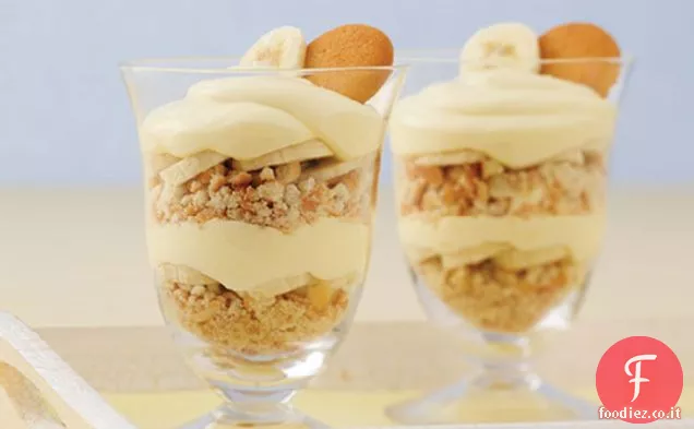 Semifreddi al budino di banana