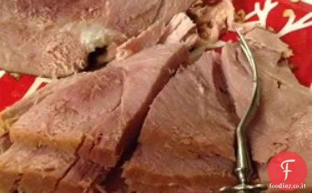 Prosciutto cotto all'aglio