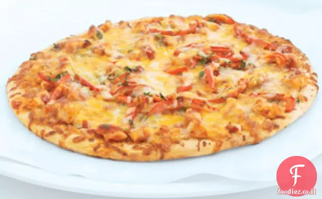 Pizza di pollo messicana