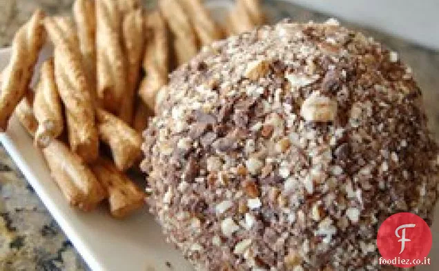 Palla di formaggio con gocce di cioccolato