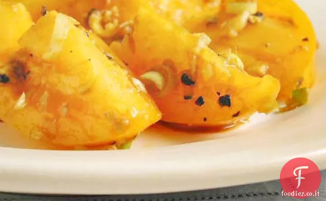 Pomodori Gialli in Vinaigrette Balsamica Speziata