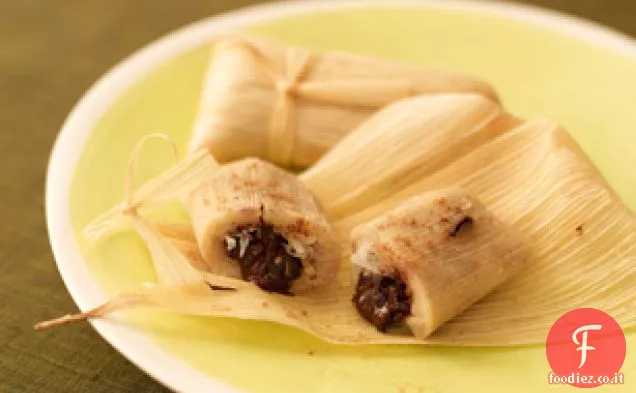 Tamales al cioccolato speziato alla cannella