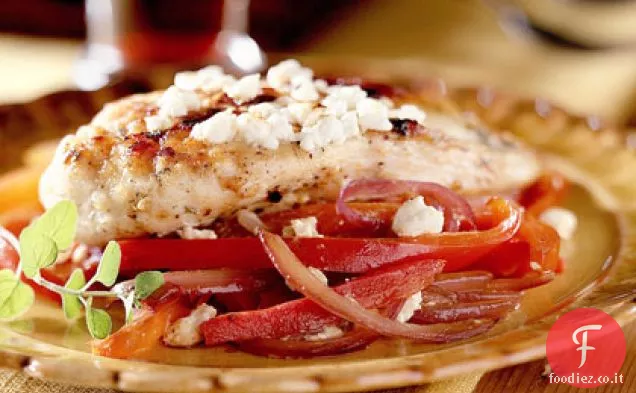 Feta Pollo e verdure
