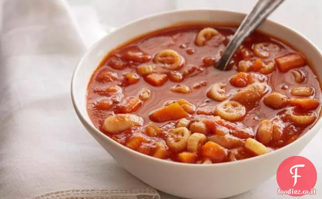 Zuppa di pomodoro veloce e piccante