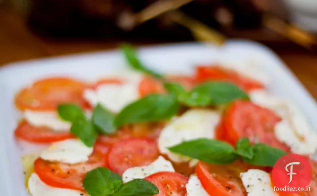 Insalata di Pomodoro, Basilico e Mozzarella