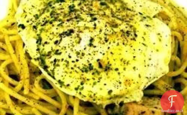 Uova e spaghetti