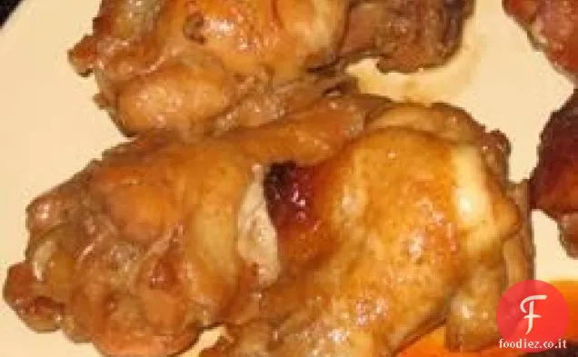 Ali di pollo marinate di Terri
