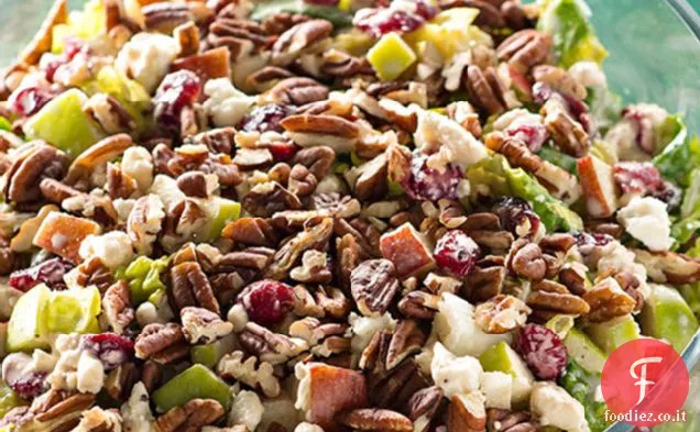 Insalata festiva di mele e mirtilli