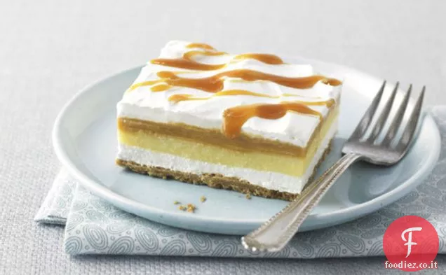 Quadrati di crema al Caramello