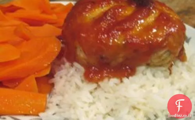 Tortini di tacchino in agrodolce