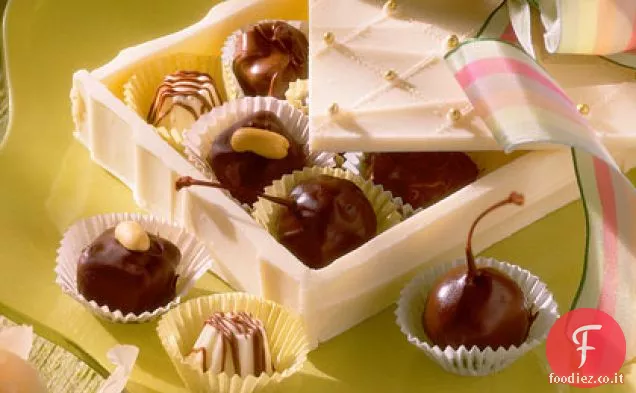Cioccolato-Burro di arachidi Fudge Piazze