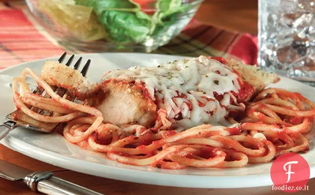 Pollo Parmigiano Pasta