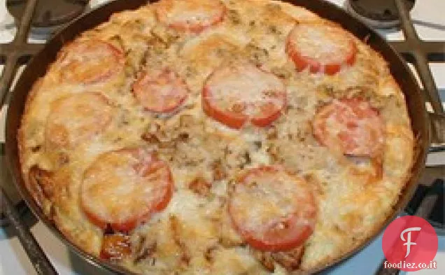 Frittata di patate e verdure