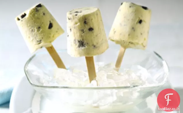 Biscotti ' n Creme Pudding Pops