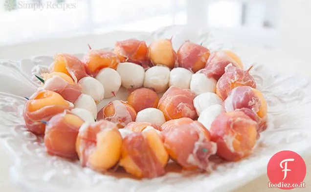 Prosciutto, Melone e Mozzarella