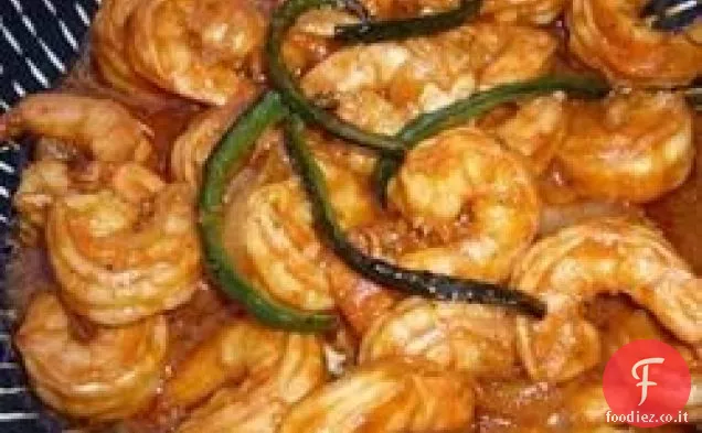 Gamberetti alla Diablo