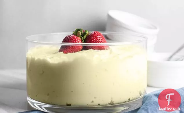 Dessert di limonata refrigerata