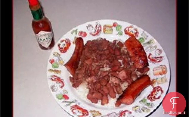 Fagioli rossi e riso