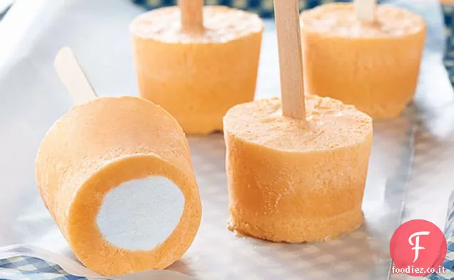 Arancione-Marshmallow Pops