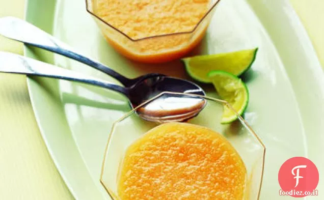 Zuppa di melone refrigerata