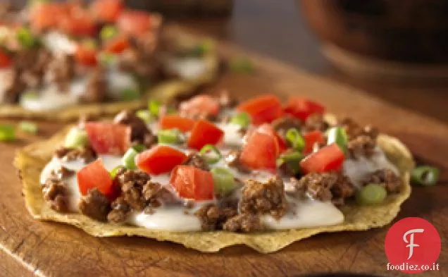 Tostadas con Queso Blanco