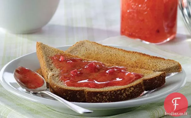30 Minuti Alla Marmellata di Fragole e rabarbaro fatta in casa CERTO