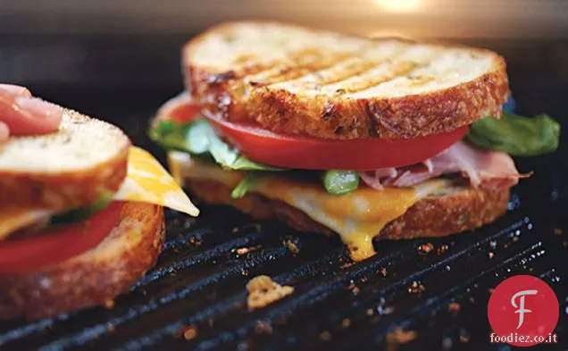 Panino H. A. T. (Prosciutto, asparagi e pomodoro )