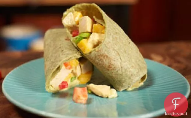 MIRACOLO FRUSTA Mango-Insalata di pollo Avvolge