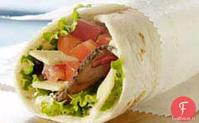 Panino di manzo arrosto facile da avvolgere