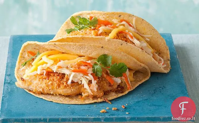 Tacos di pollo croccanti
