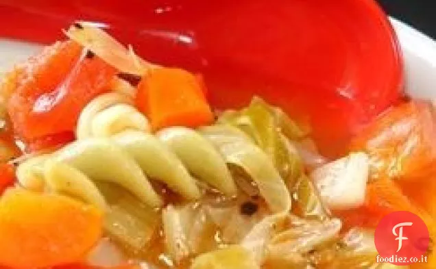 Zuppa di verdure all'aglio