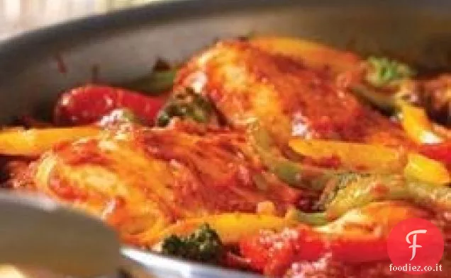 Saltate pollo e pepe all'italiana