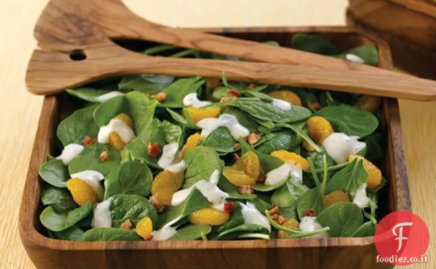Insalata di spinaci all'arancia
