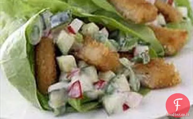 Caesar Chik'n Lattuga Avvolge