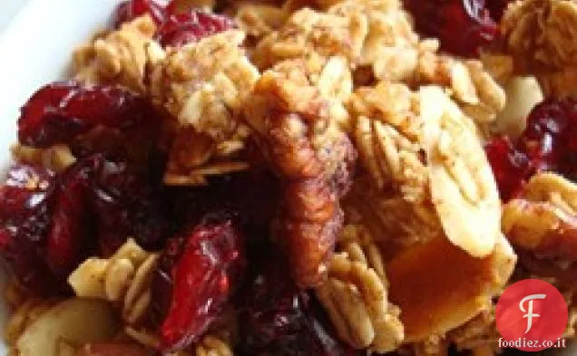 Croccante Torta di zucca Muesli