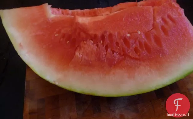 Amo questa insalata di anguria