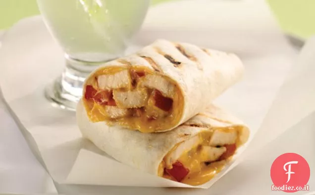 Involtini di pollo alla griglia