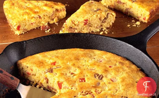 Paese Padella Pancetta Pane di mais