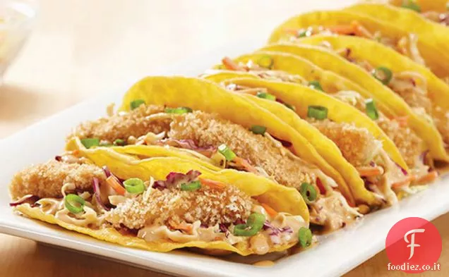 Zippy Tacos di pesce asiatico