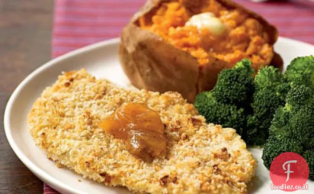 Cotolette di pollo al forno Peanutty