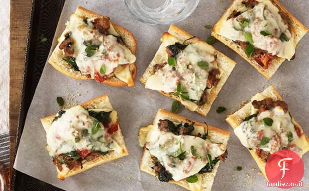 Pizza Pane con Pomodori arrostiti