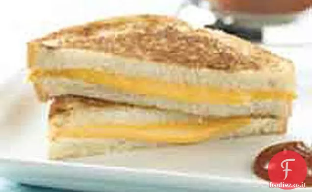 Il formaggio alla griglia finale